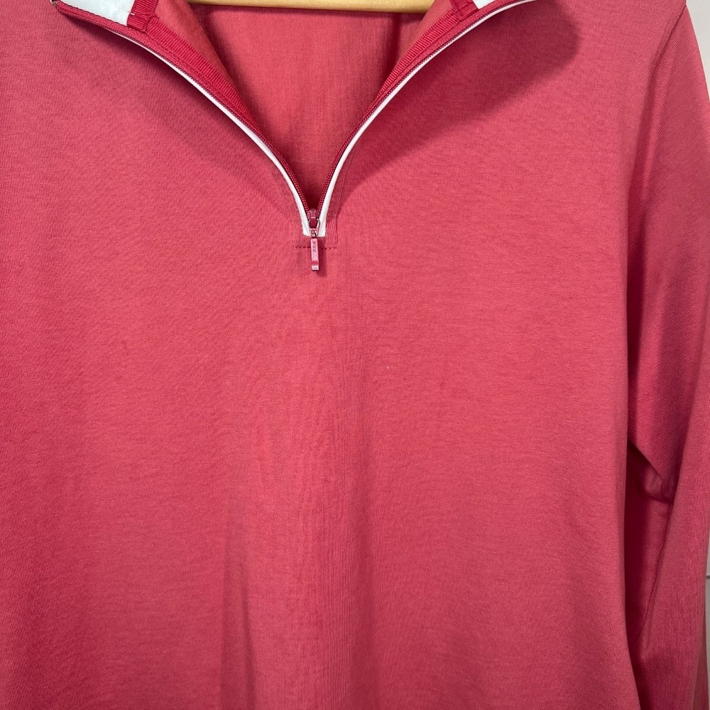 Horny Toad Sweater Gorpcore Long Sleeve Scarlet Logo Pullover Pocket Activewear - Picture 5 of 10